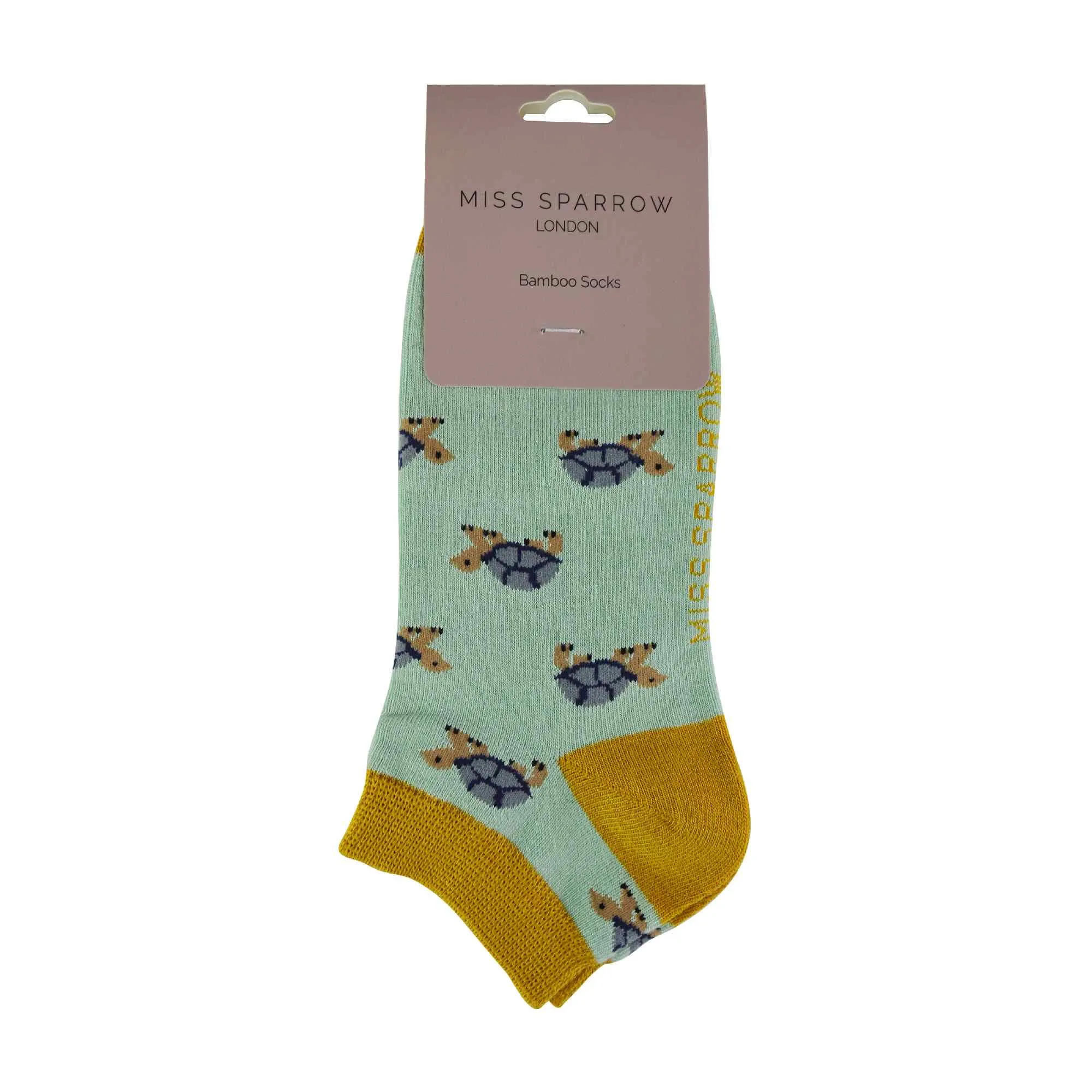 1 Pack Ladies Novelty Animal Themed Bamboo Trainer Socks