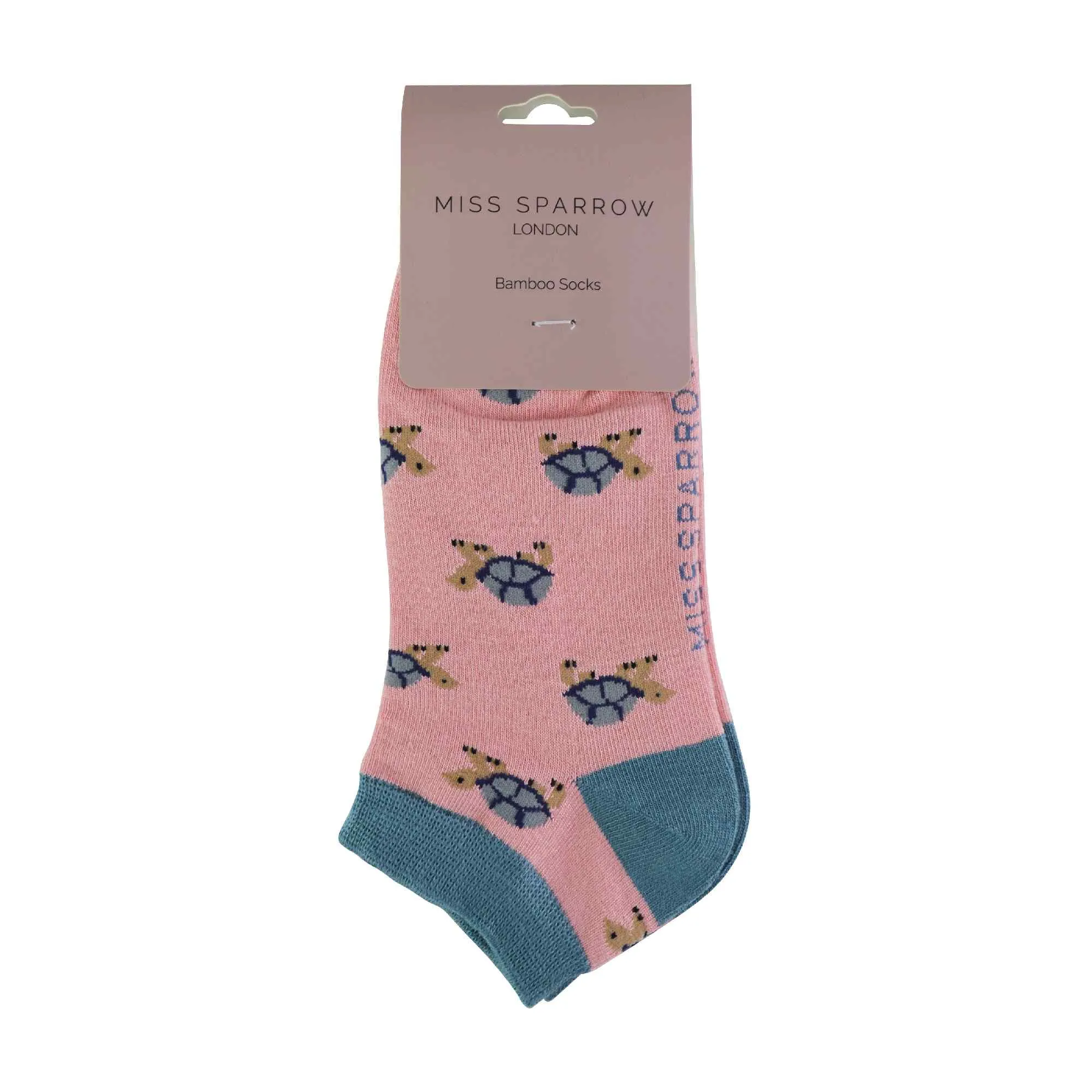 1 Pack Ladies Novelty Animal Themed Bamboo Trainer Socks