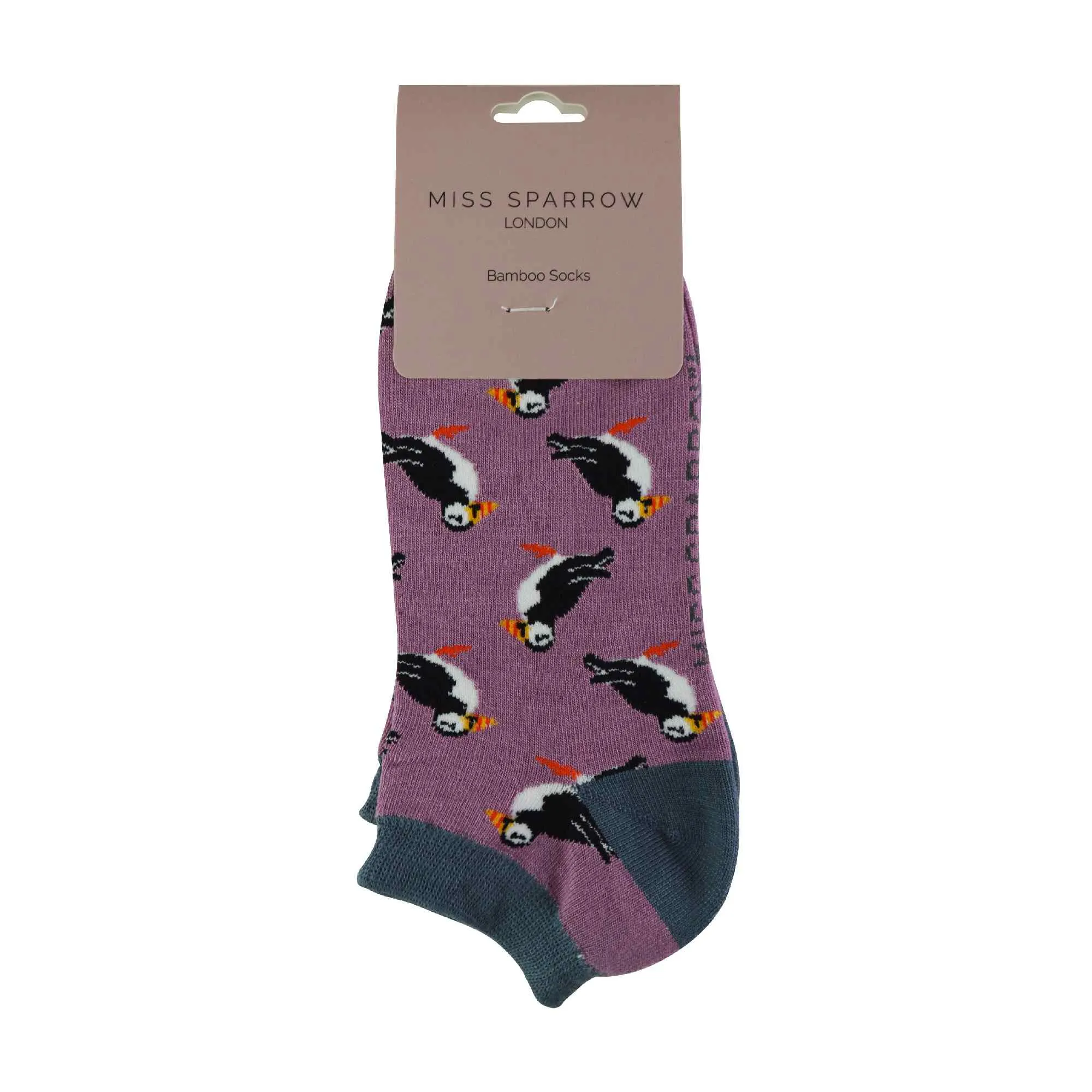 1 Pack Ladies Novelty Animal Themed Bamboo Trainer Socks