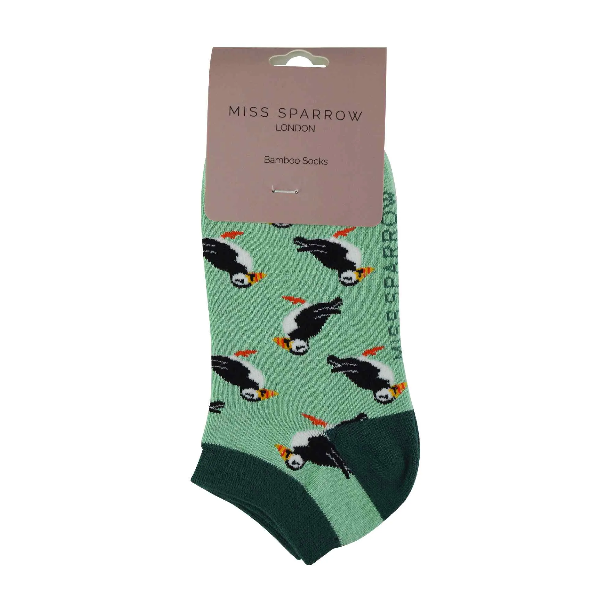 1 Pack Ladies Novelty Animal Themed Bamboo Trainer Socks