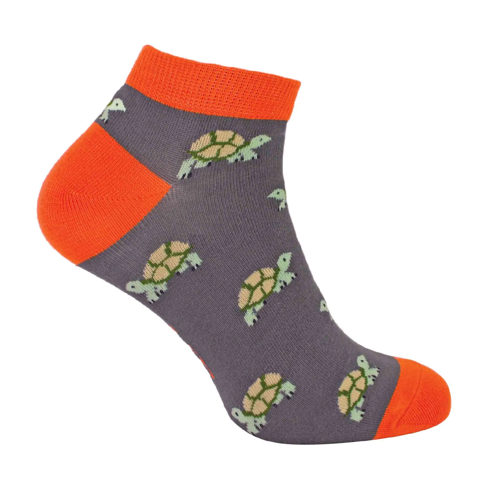1 Pack Mens Animal Themed Bamboo Trainer Socks