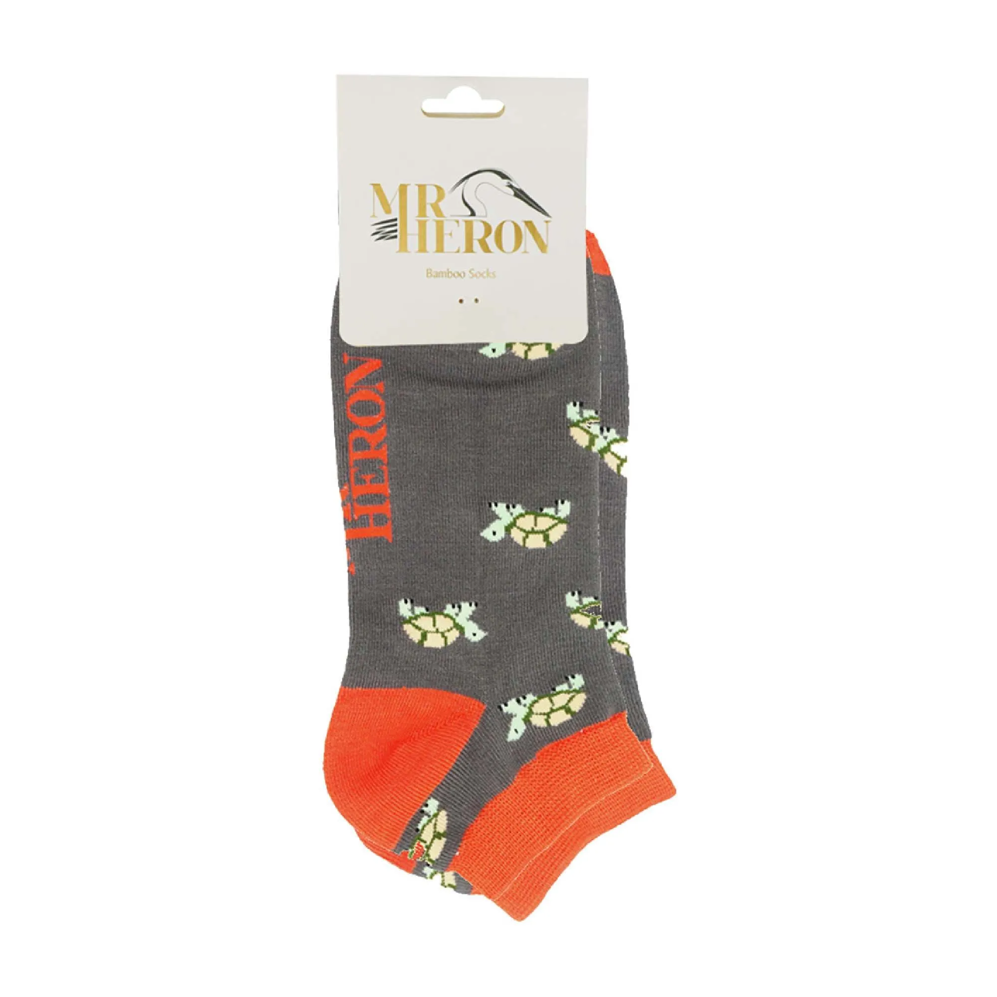 1 Pack Mens Animal Themed Bamboo Trainer Socks