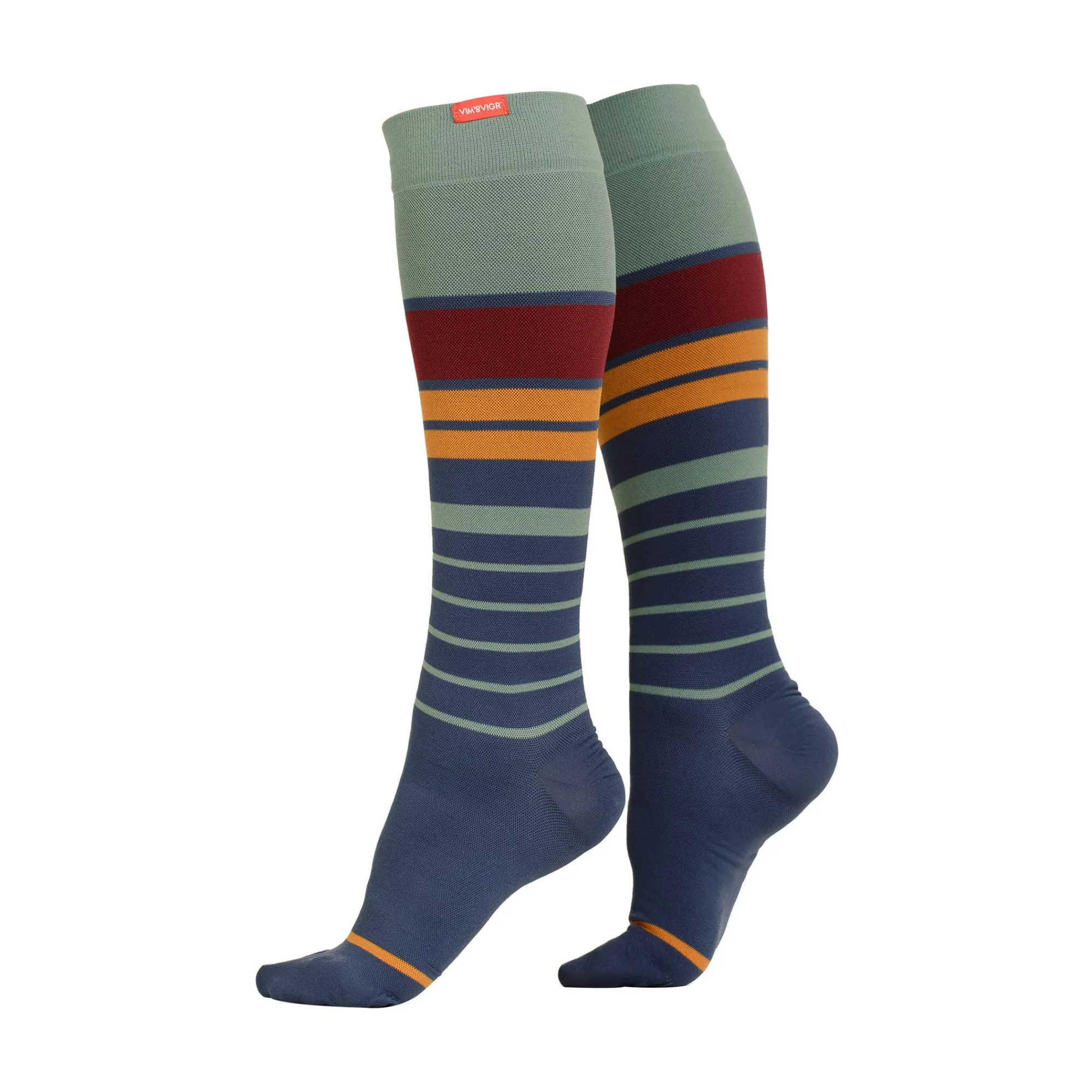 1 Pack Nylon Graduated Compression Socks | 30-40 mmHg