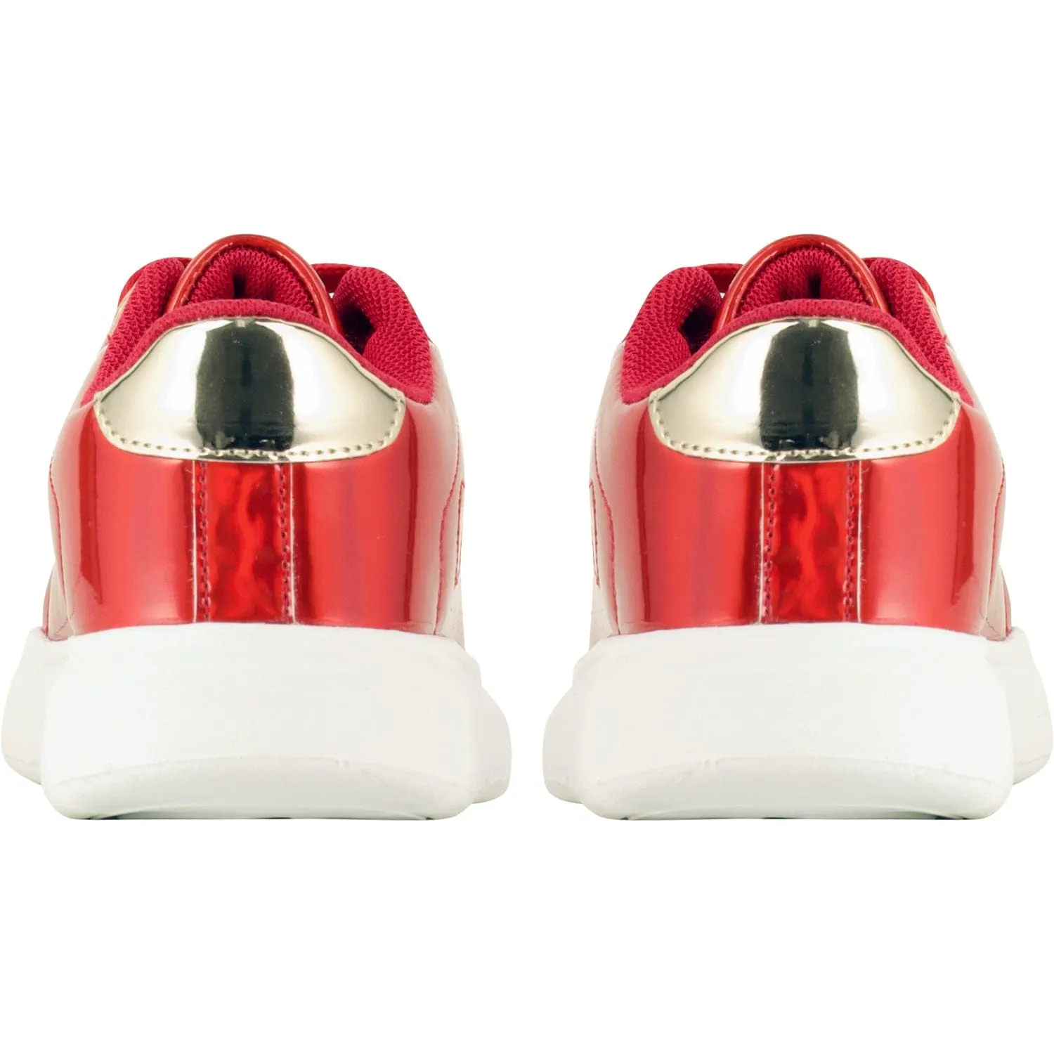 A DEE -  A Dee Queen Queeny Chunky Heart Trainers - Red