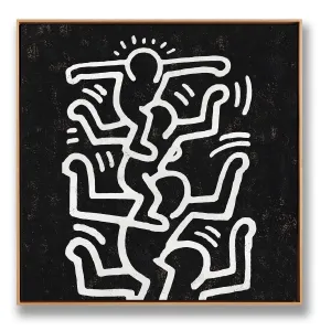 Abstract Dancing Man Painting H315SR