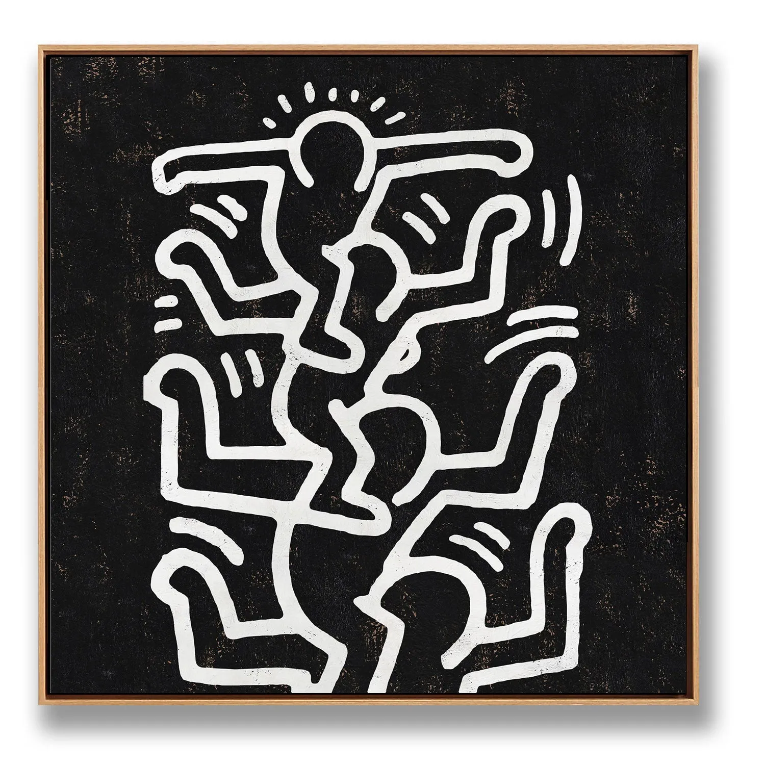 Abstract Dancing Man Painting H315SR