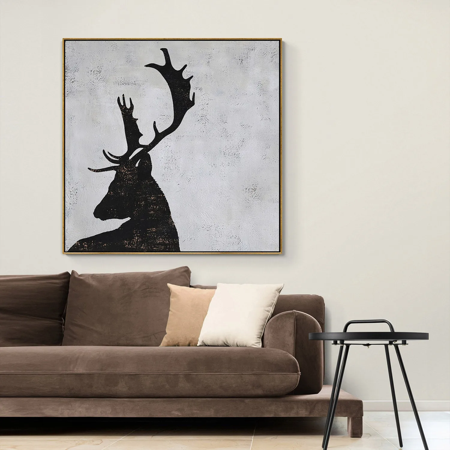 Abstract Deer painting H241S