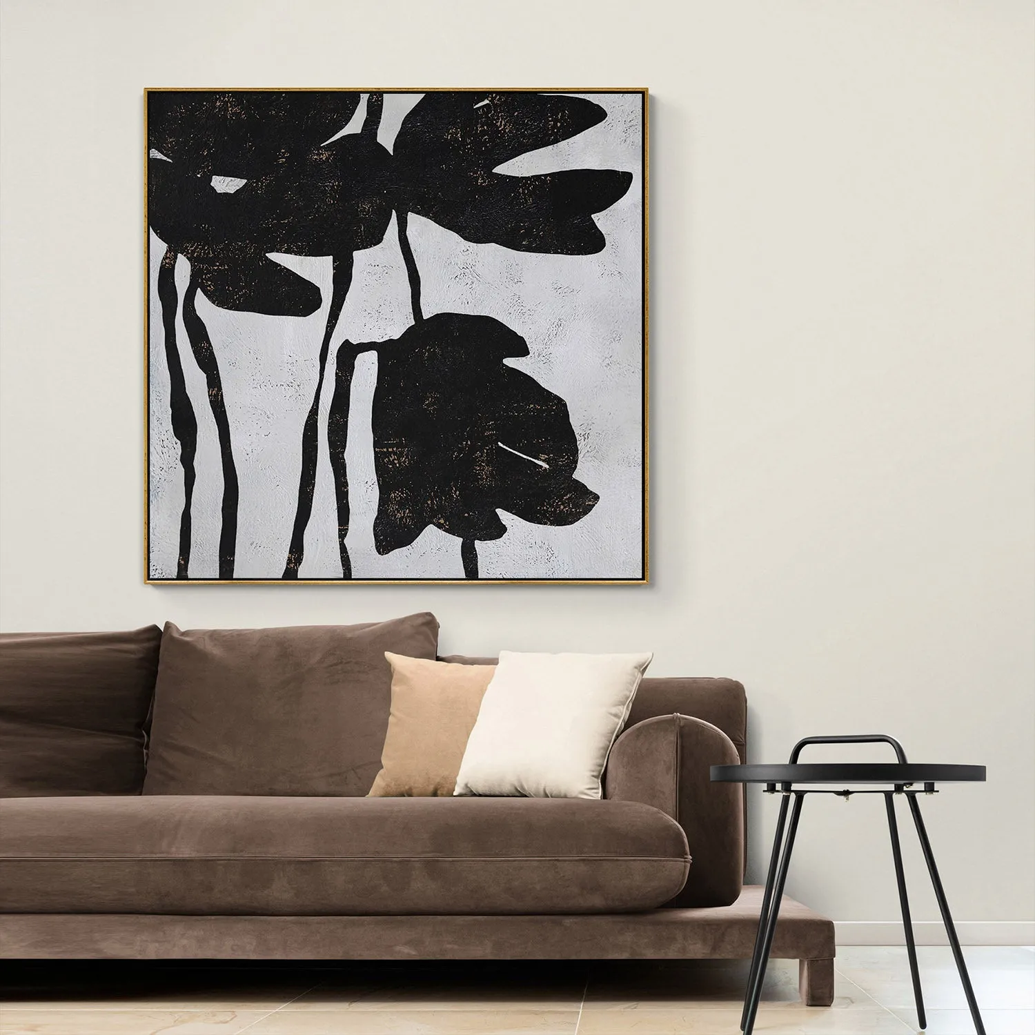 Abstract Flowers Painting H131S
