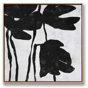 Abstract Flowers Painting H131S