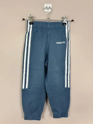 Adidas Blue Joggers 3-4y