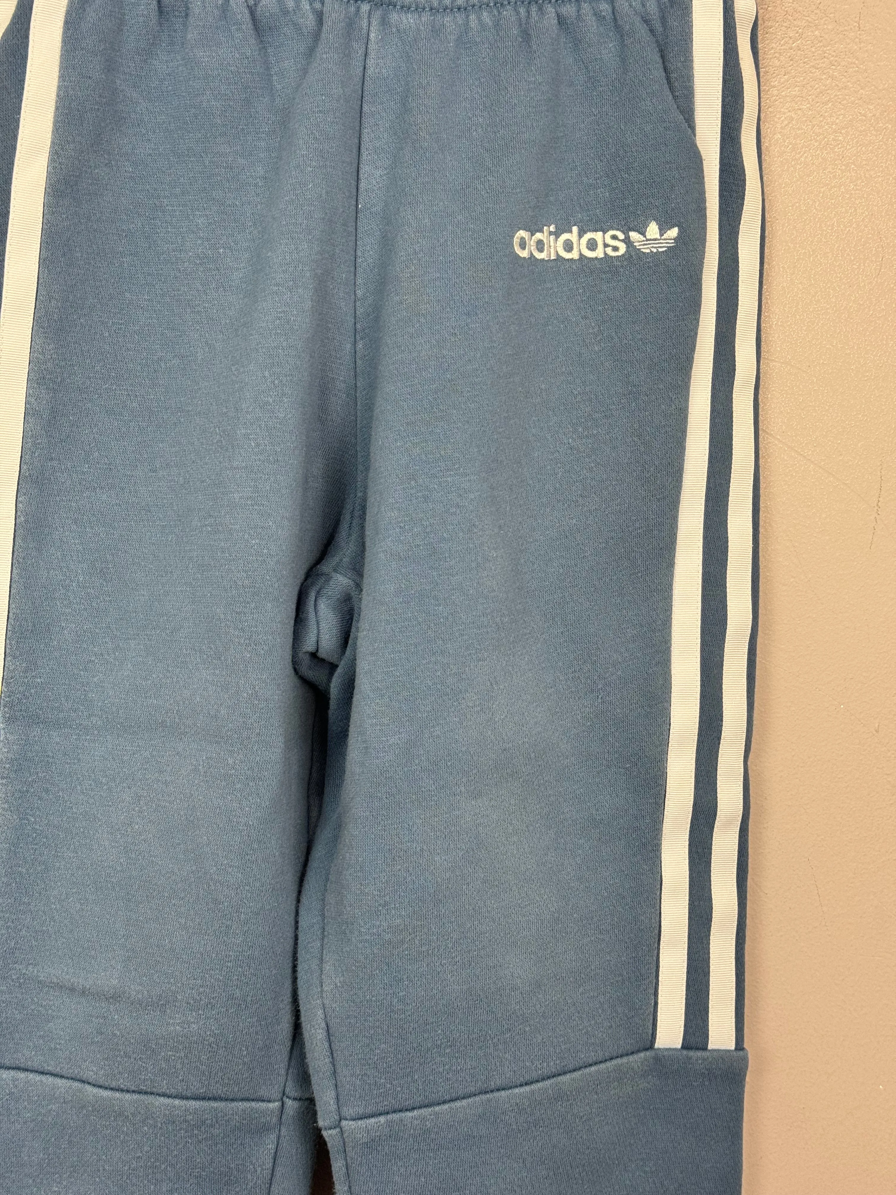 Adidas Blue Joggers 3-4y