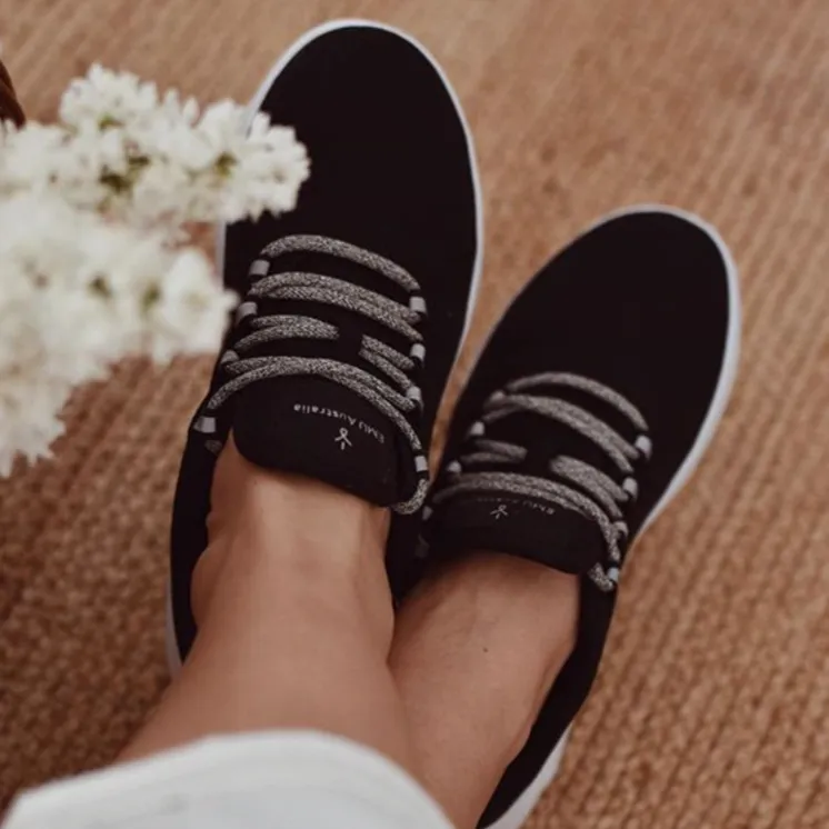 Barkly Wool Sneakers - Black/Noir