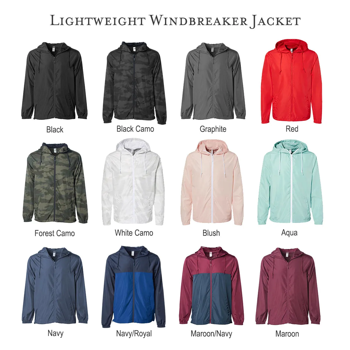 Beta Theta Pi Full Zip Windbreaker