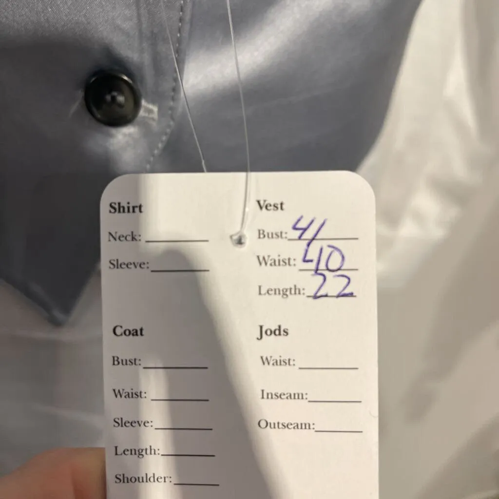 Bleu Custom Seafoam Vest