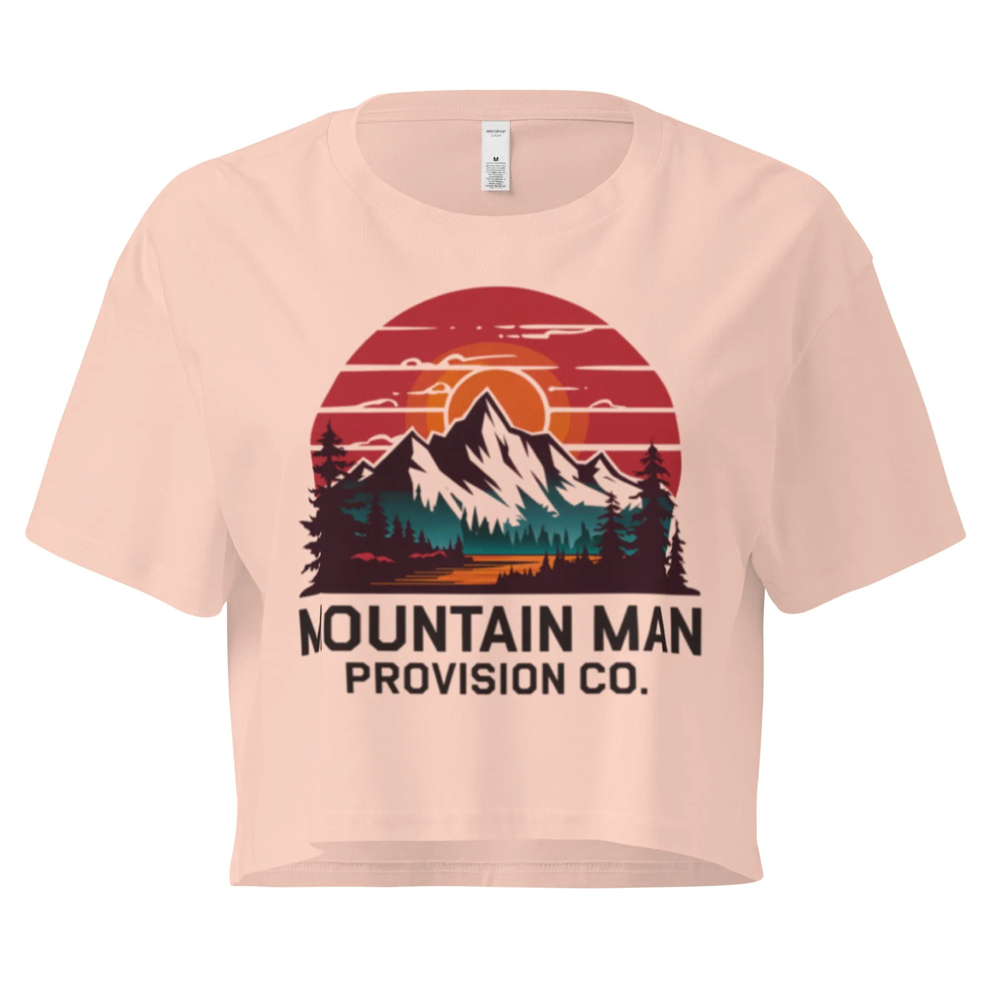 Blood Red Sky Crop Top