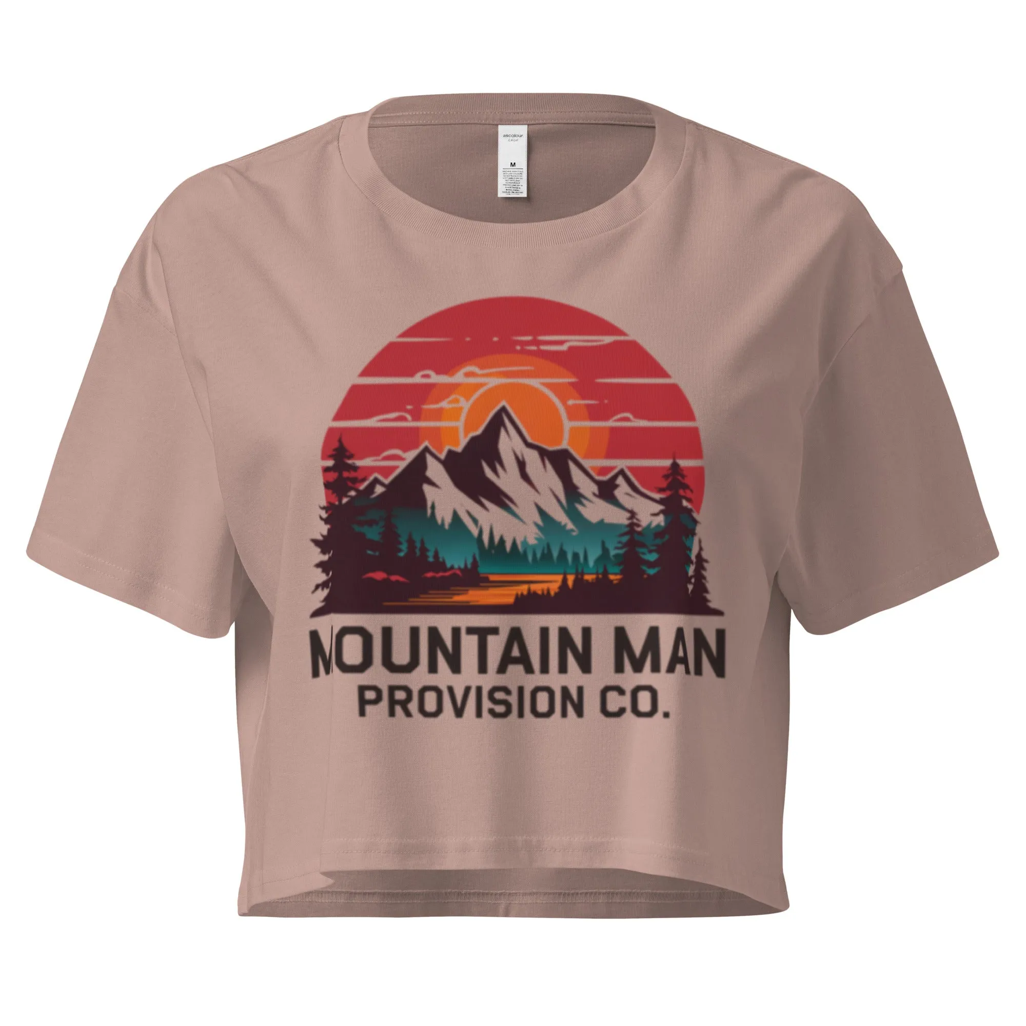 Blood Red Sky Crop Top