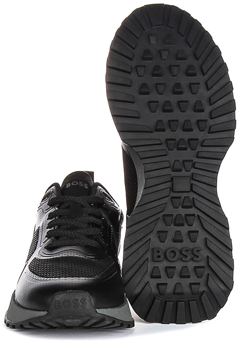 Boss Jonah Runner Mesh In Black For Men