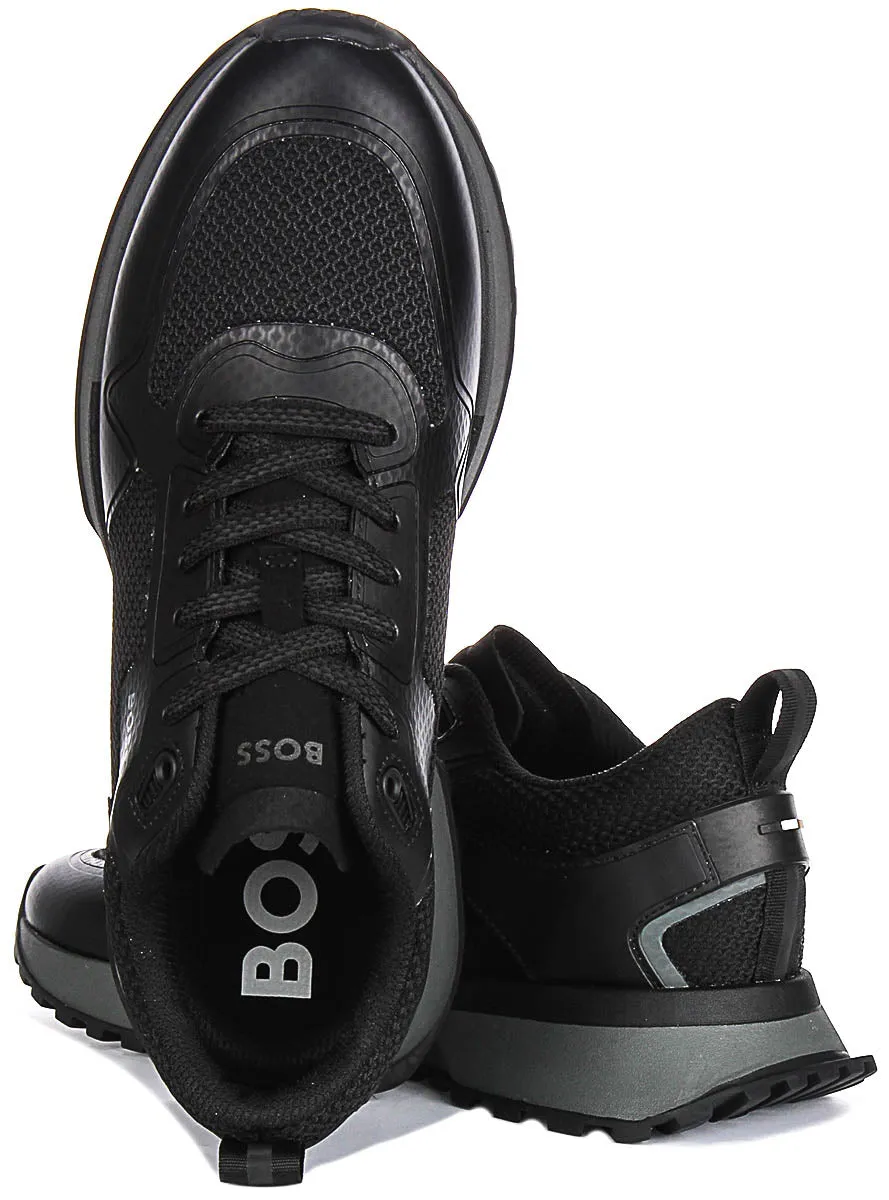 Boss Jonah Runner Mesh In Black For Men
