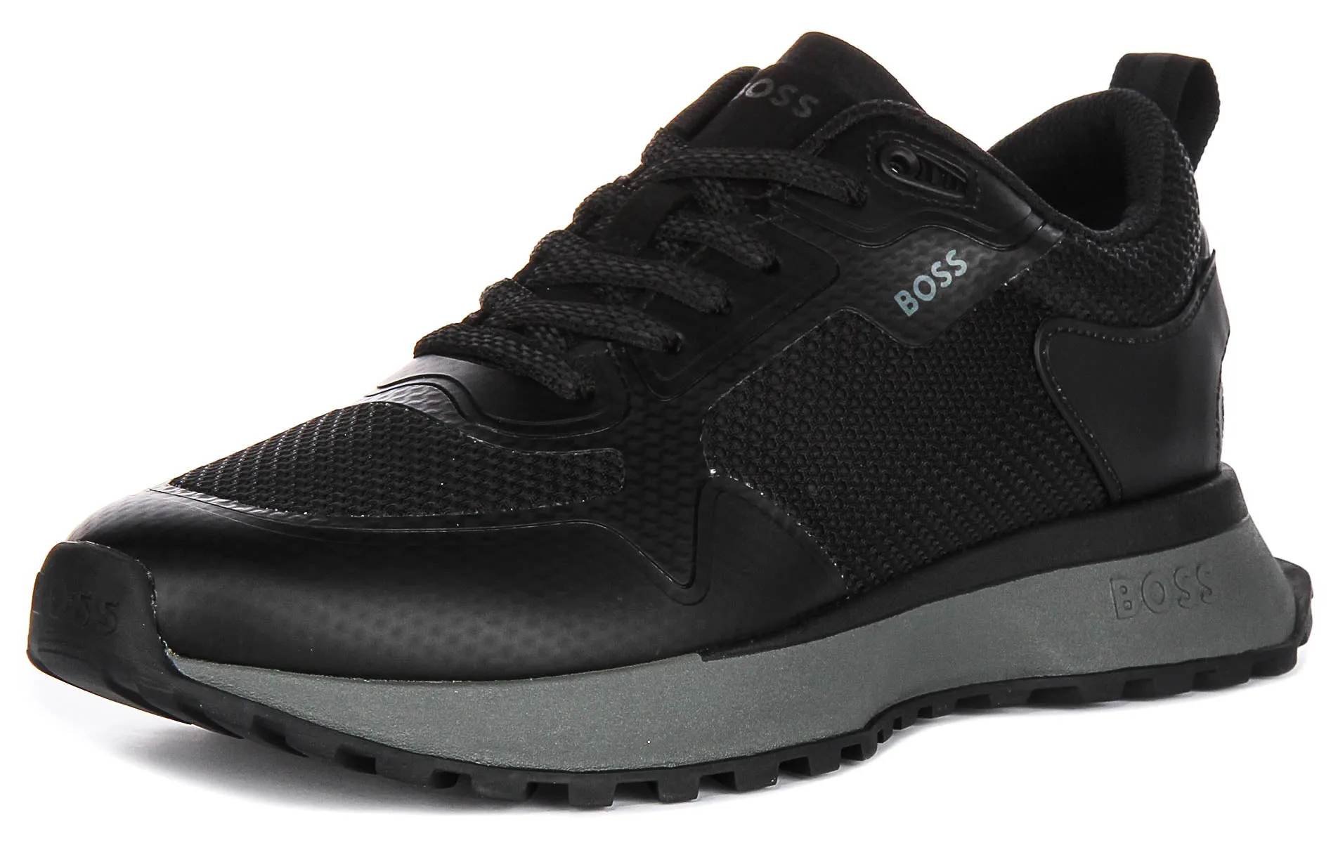 Boss Jonah Runner Mesh In Black For Men
