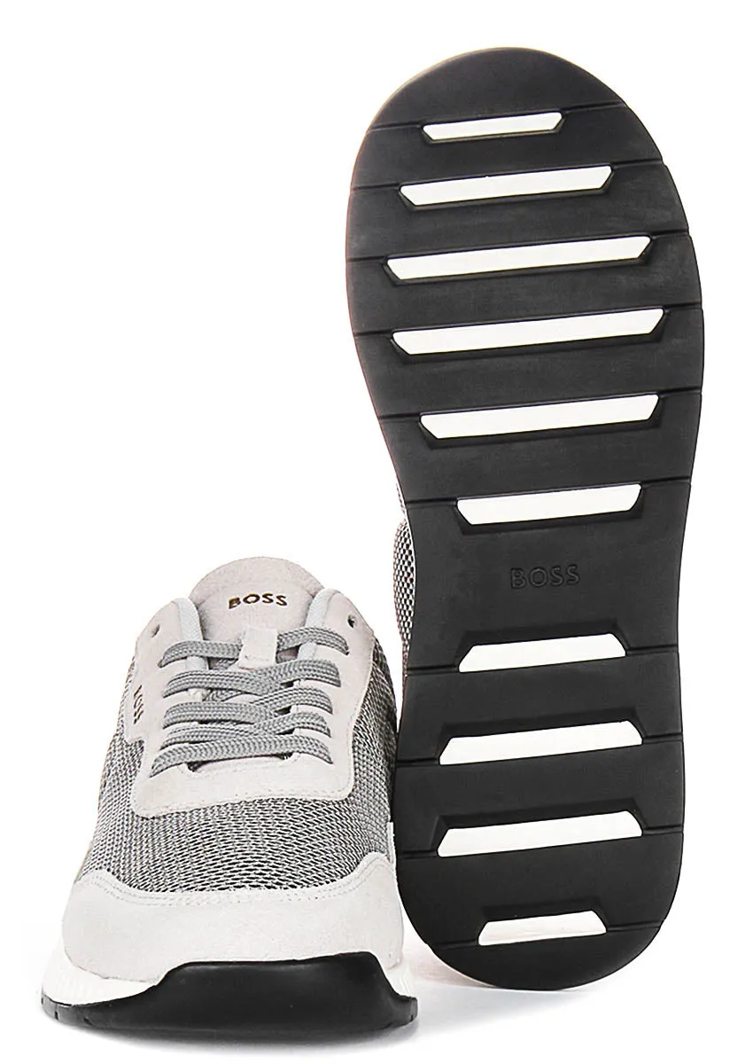 Boss Titanium Runner In Grey For Men