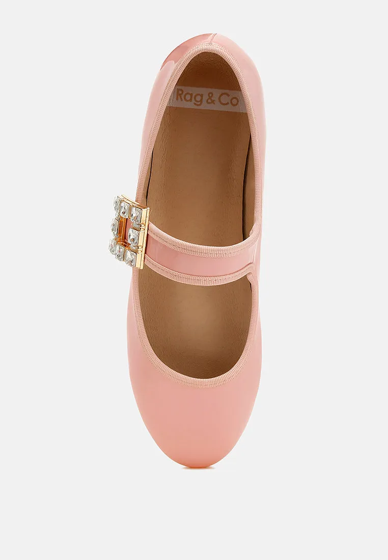 Brooch Mary Jane Sandals by RUW