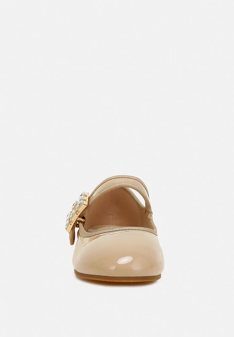 Brooch Mary Jane Sandals by RUW