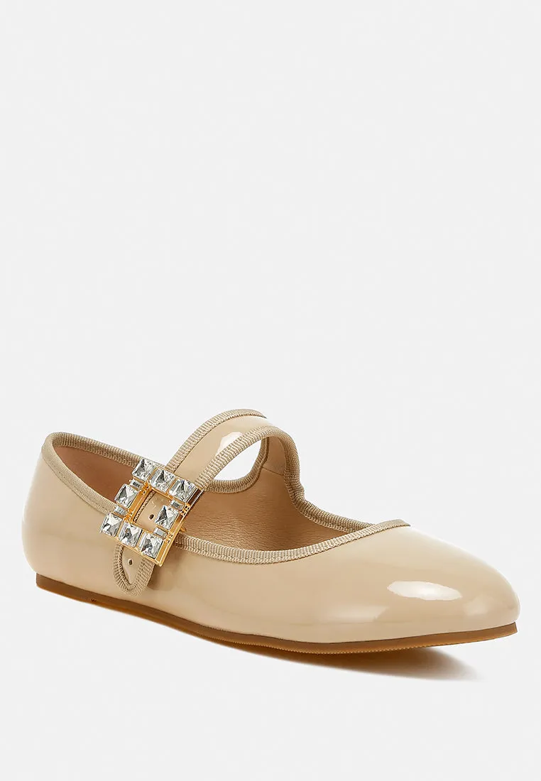 Brooch Mary Jane Sandals by RUW