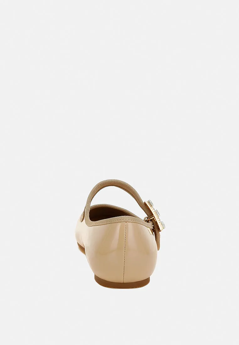Brooch Mary Jane Sandals by RUW