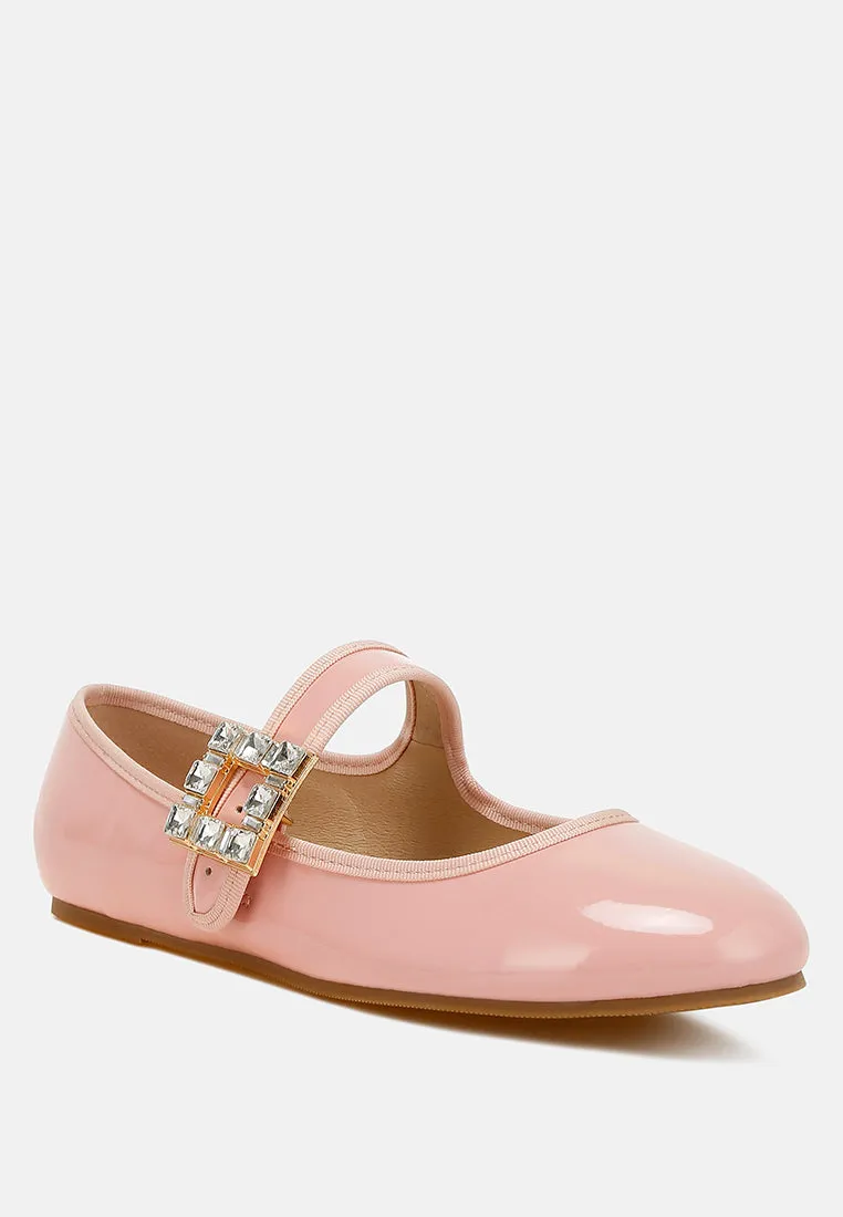 Brooch Mary Jane Sandals by RUW