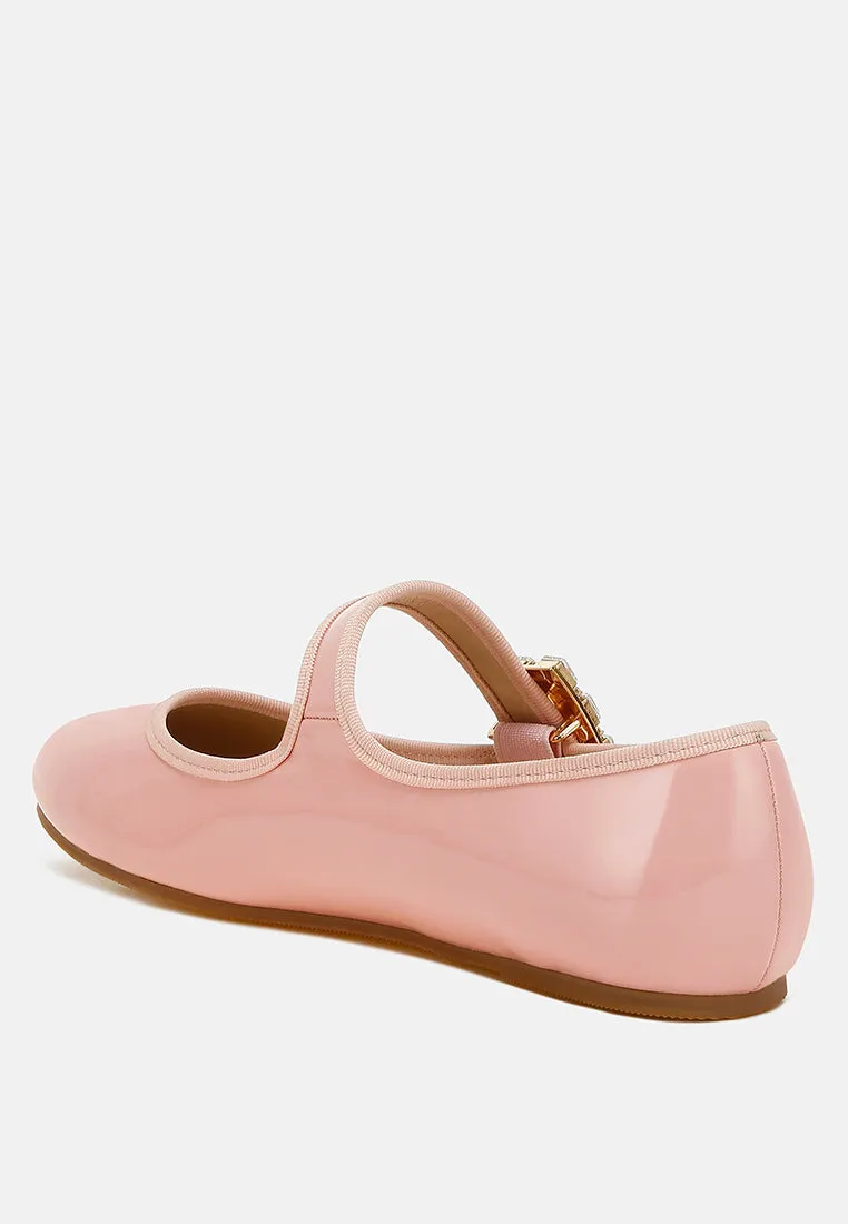 Brooch Mary Jane Sandals by RUW
