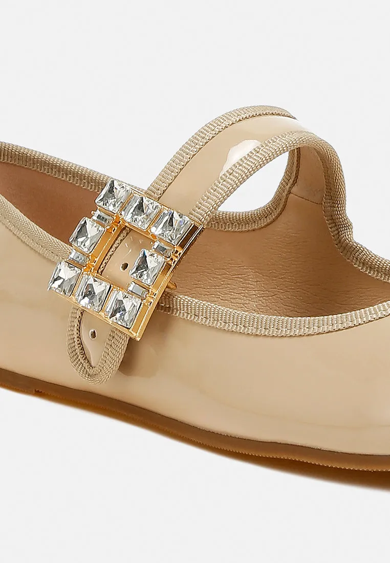 Brooch Mary Jane Sandals by RUW