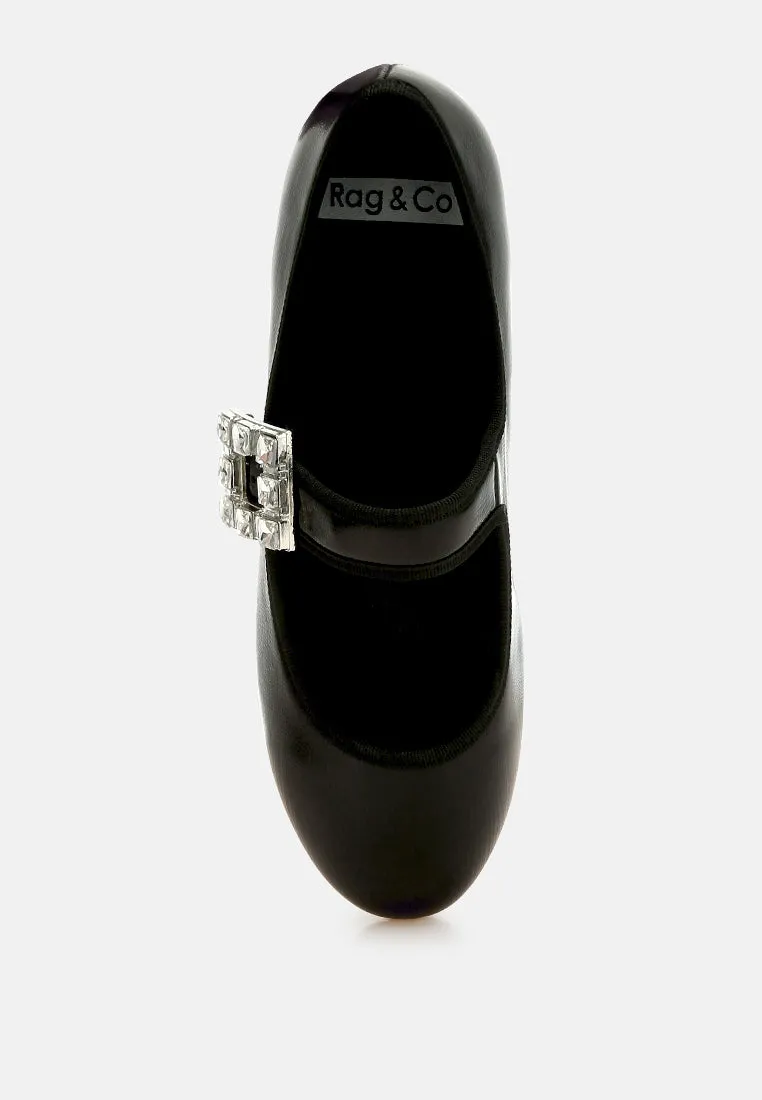 Brooch Mary Jane Sandals by RUW