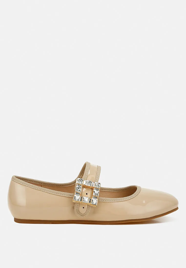 Brooch Mary Jane Sandals by RUW