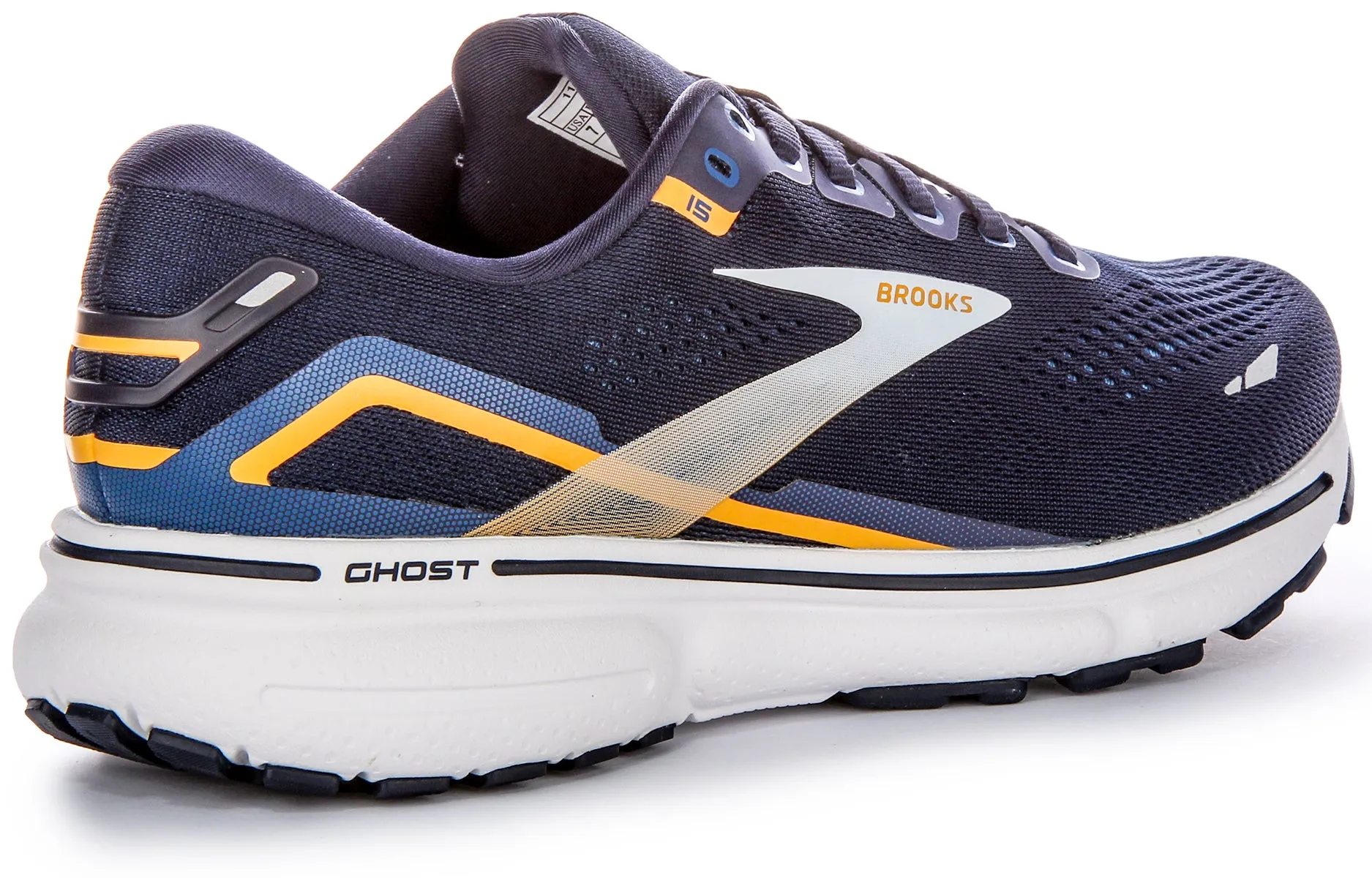 Brooks Ghost 15 In Navy For Men | Narrow Fit