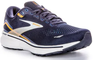 Brooks Ghost 15 In Navy For Men | Narrow Fit