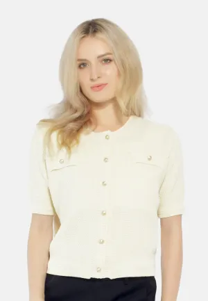Button Down Knitted Top