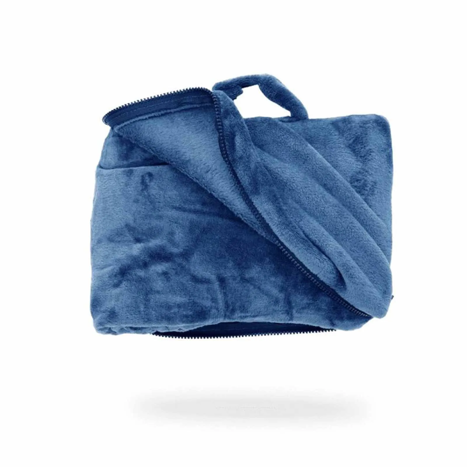 Cabeau Fold 'n Go Blanket Royal Blue