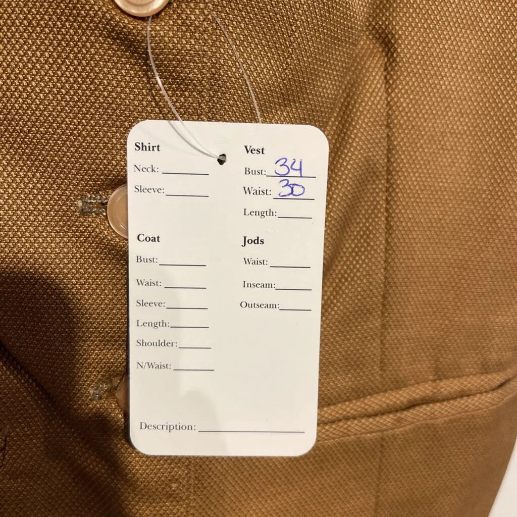 Carl Meyers Camel Vest