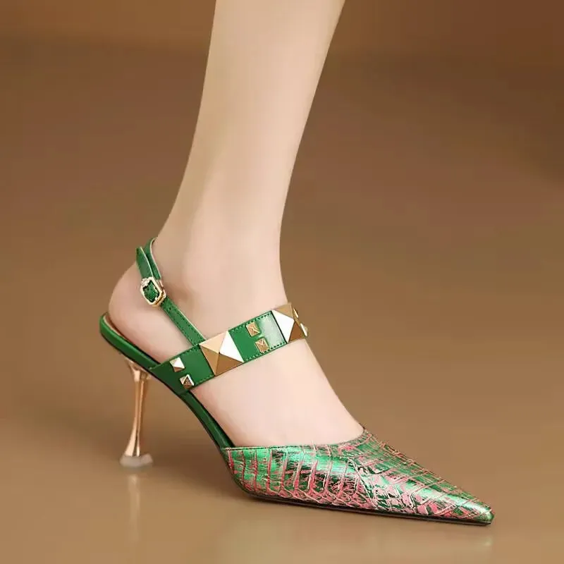 Celeste Backless Heels