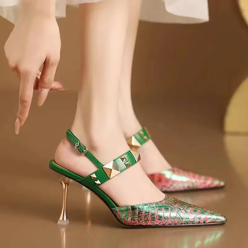 Celeste Backless Heels