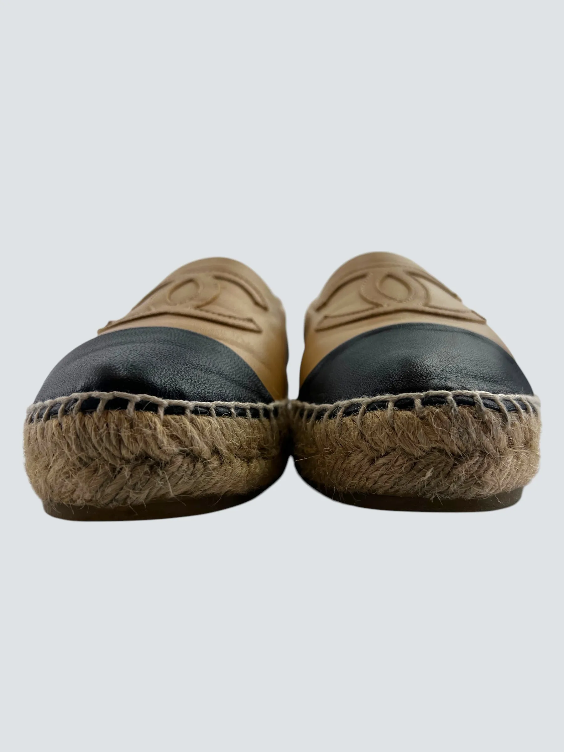Chanel Size UK 4 Beige Espadrilles