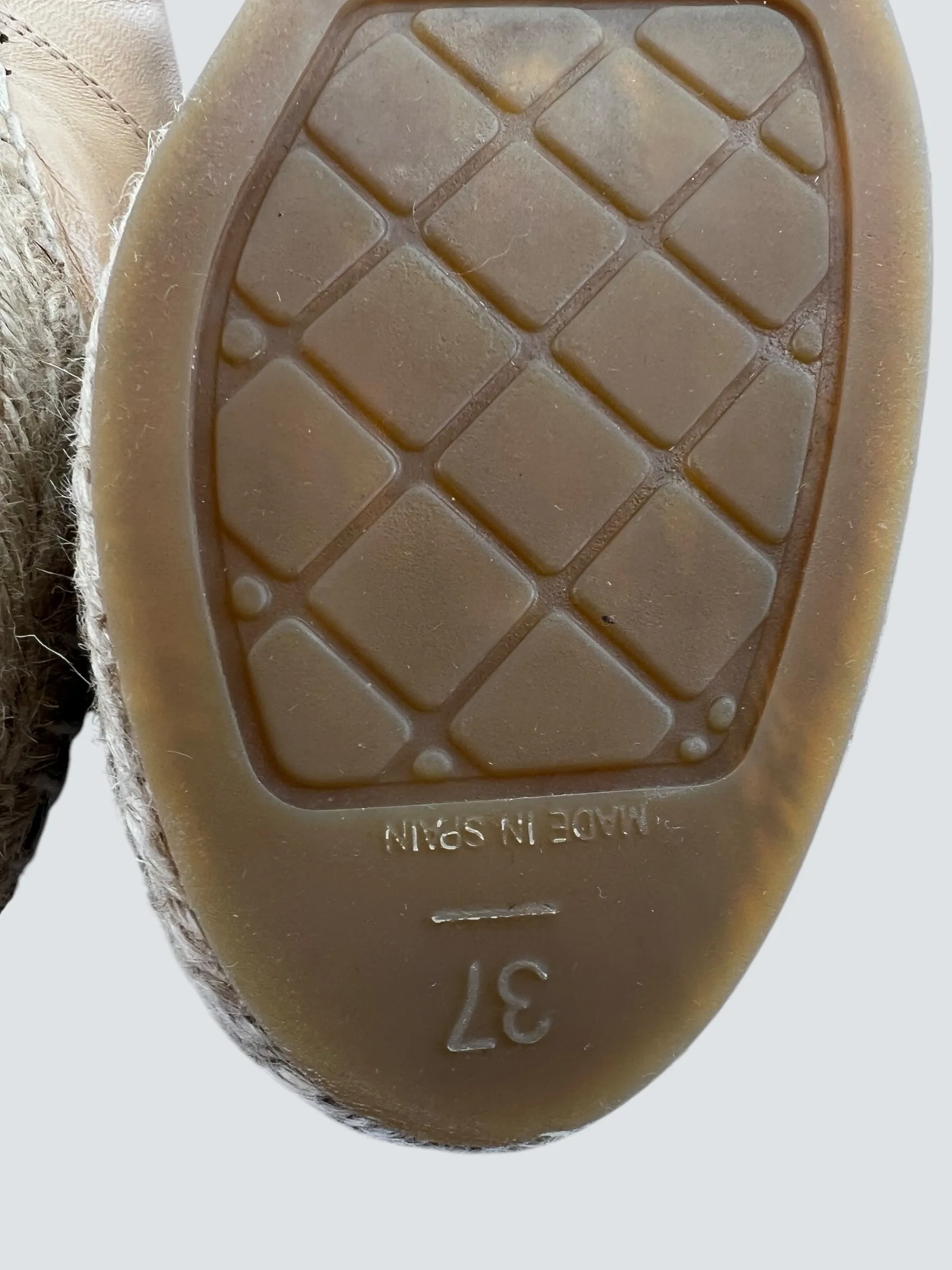 Chanel Size UK 4 Beige Espadrilles