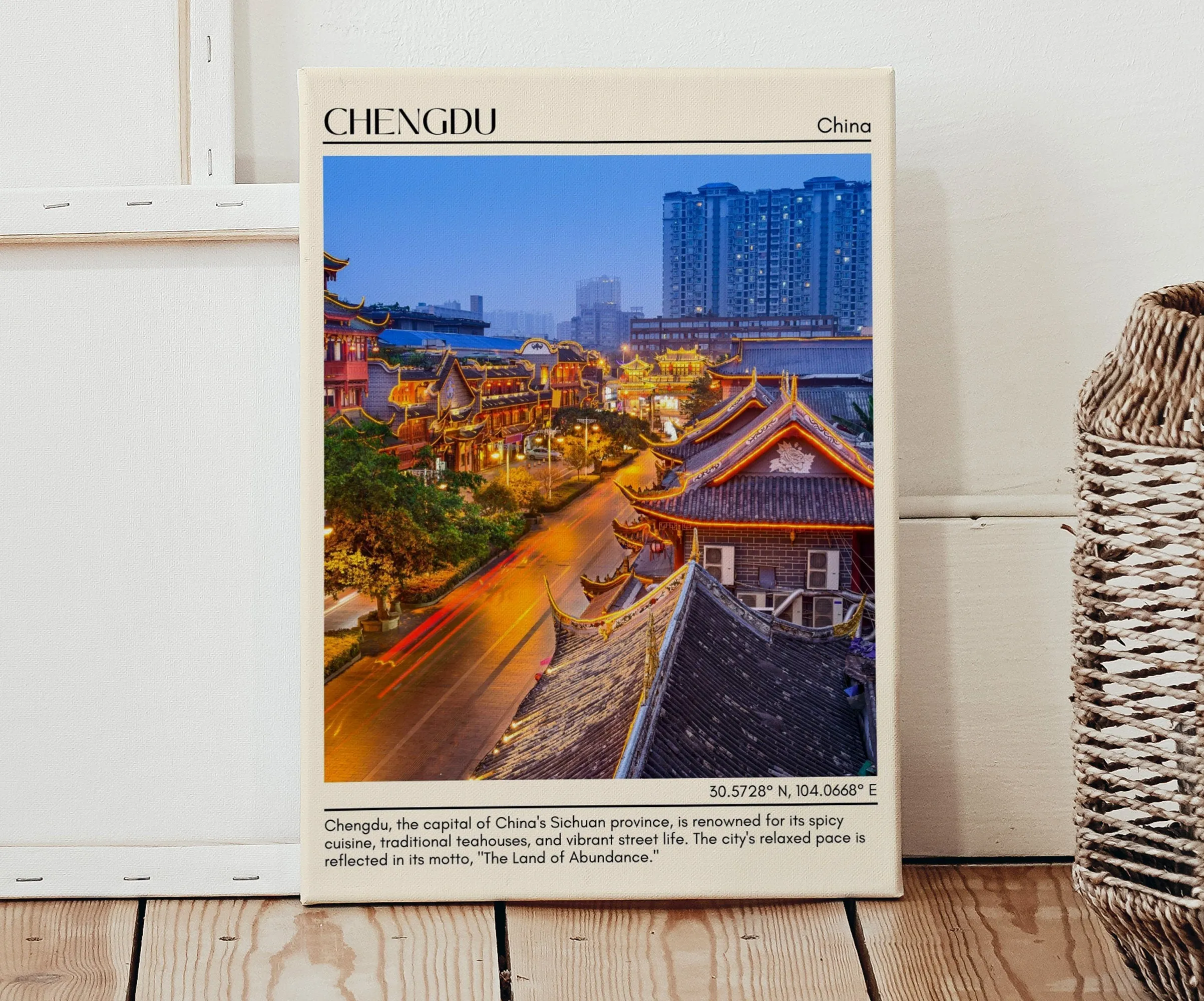 Chengdu Minimal Wall Art, China