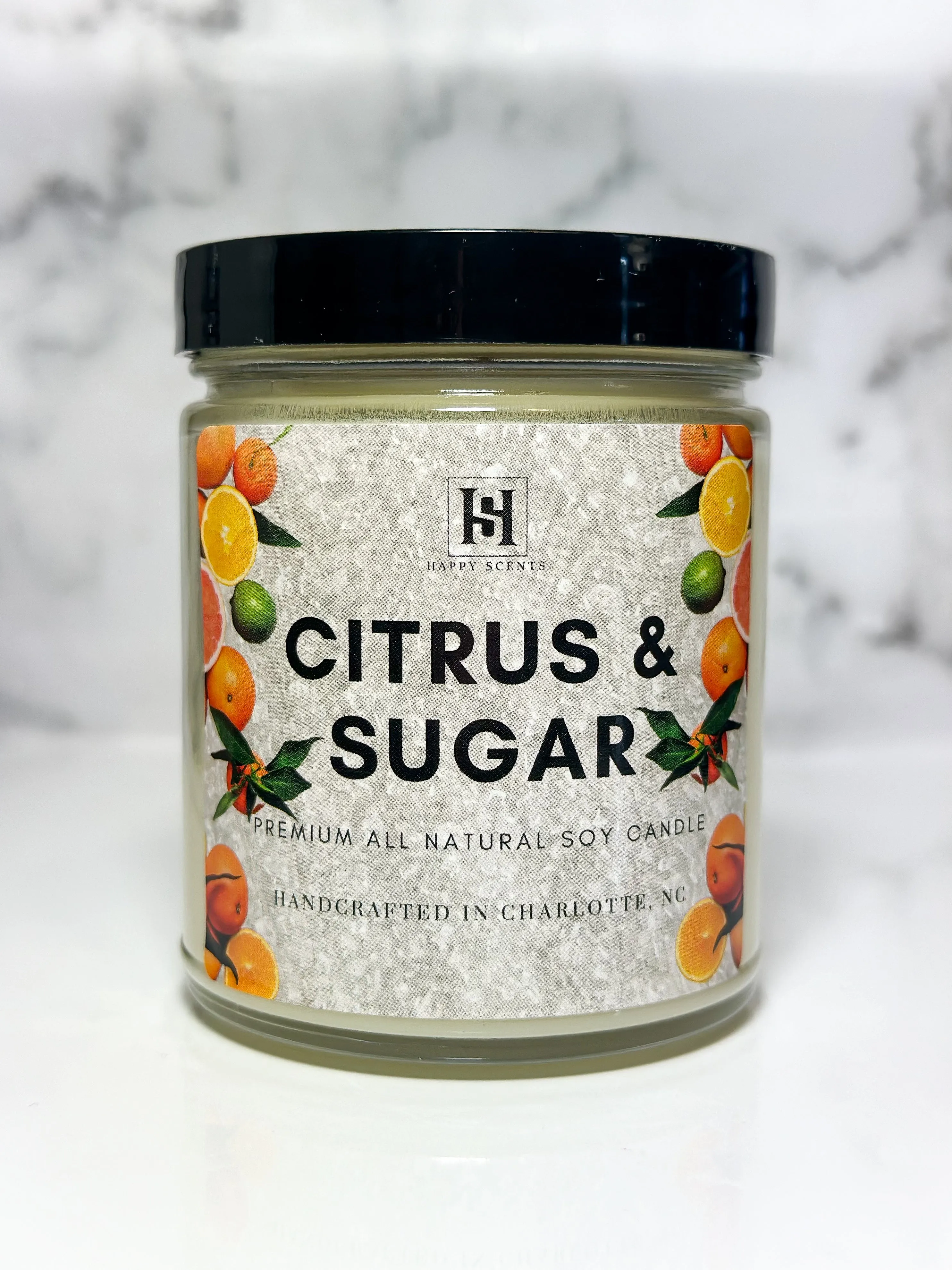 Citrus & Sugar Jar Candle
