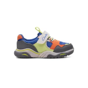 CLARKS BOYS FEATHER JUMP TODDLER (WIDE FIT)