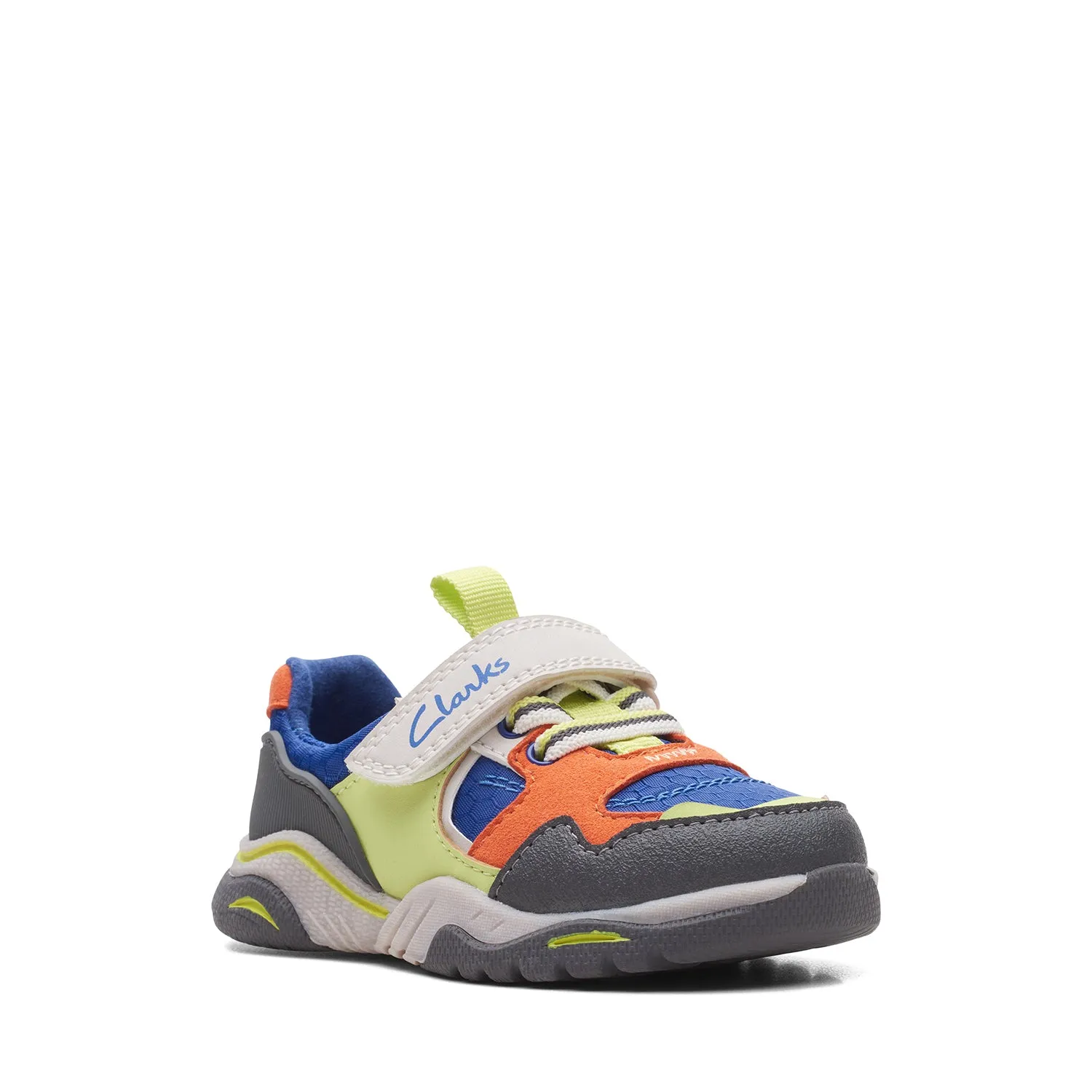 CLARKS BOYS FEATHER JUMP TODDLER (WIDE FIT)
