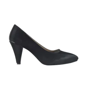 Classic Heeled Shoe - Black