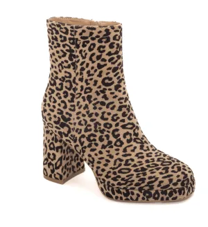 CLEARANCE Corkys Slug Bug - Leopard Suede Boot