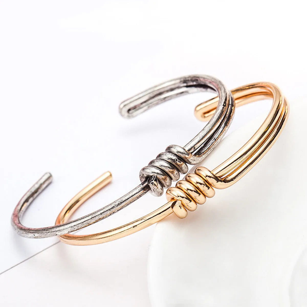 Cuff Bangle x Spiral