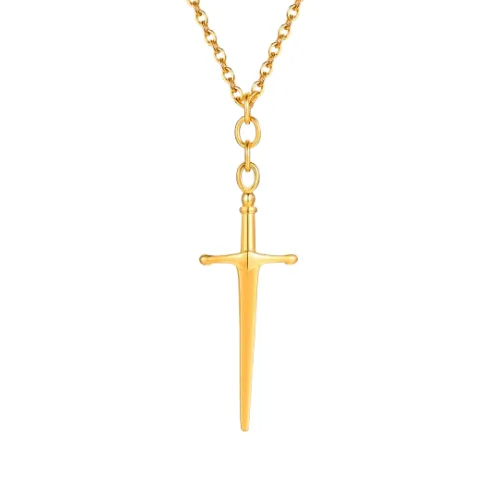 Dagger Pendant Necklace